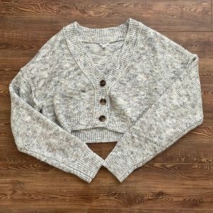 Garage size xs cropped cardigan